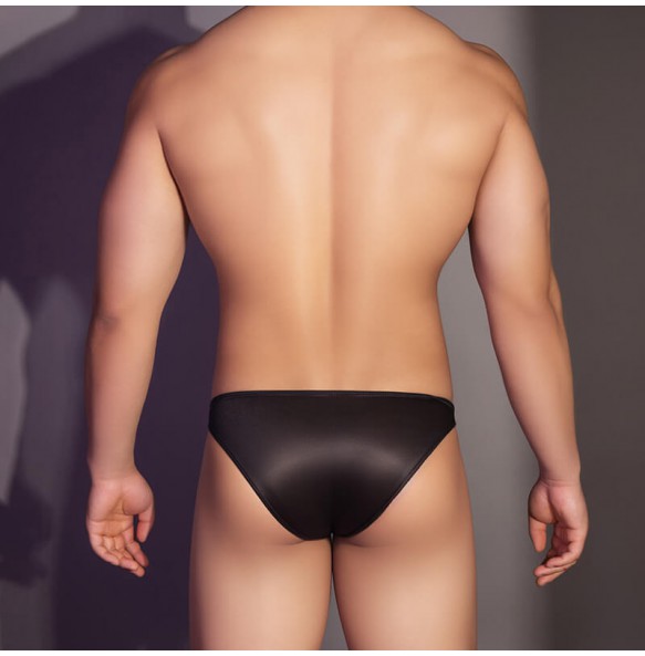 Feeetmoi - Men's Smooth Dual-Ball Underwear (Black)